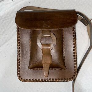 Brown Leather Satchel